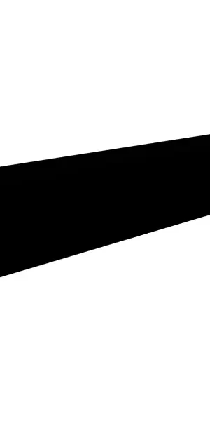 Рейка Ривьера 40x30x2700 мм МДФ цвет Black Edition