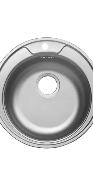 Мойка для кухни врезная Ukinox Frant 50x50 см глубина чаши 16 см нержавеющая сталь цвет серый