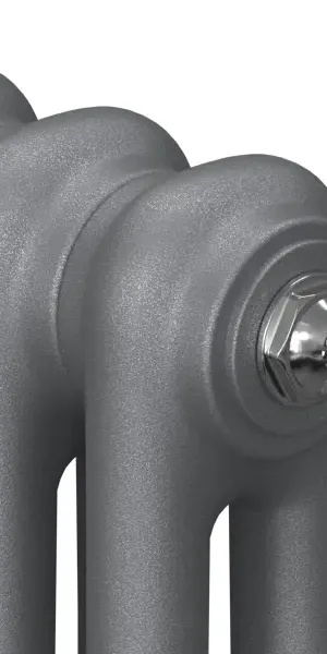 Радиатор трубчатый Rifar Tubog TUB 2180-04-TI 1735/66 4 секции боковое подключение сталь титан