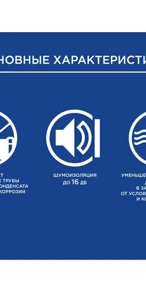 Изоляция для труб Isotec Flex ø35x9 мм 1 м каучук