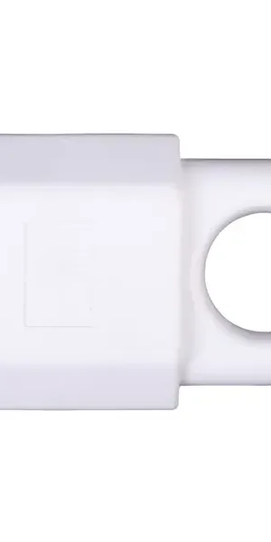 Розетка кабельная Duwi 250 В без заземления 10 А цвет белый