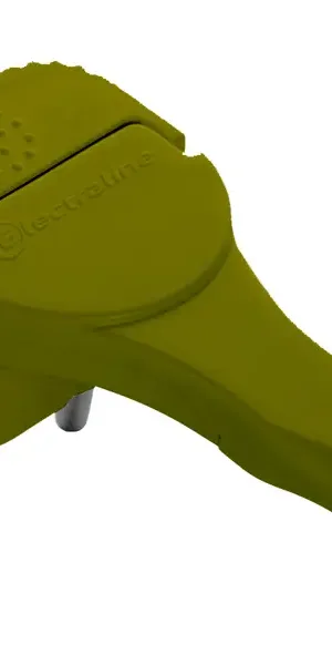 Вилка Electraline за шкаф без заземления цвет золотой