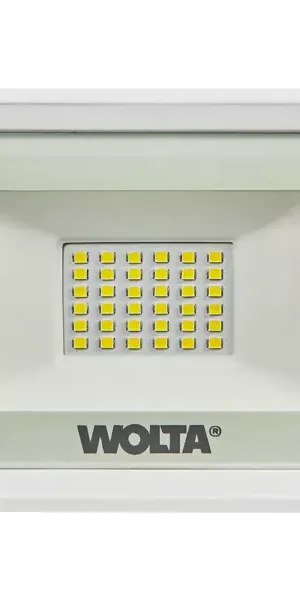 Прожектор светодиодный уличный SMD Wolta WFL-30W/08W 30 Вт 5700 К нейтральный белый свет