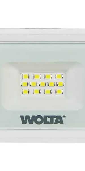 Прожектор светодиодный уличный SMD Wolta WFL-10W/08W 10 Вт 5700 К нейтральный белый свет