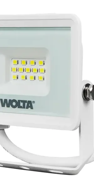 Прожектор светодиодный уличный SMD Wolta WFL-10W/08W 10 Вт 5700 К нейтральный белый свет
