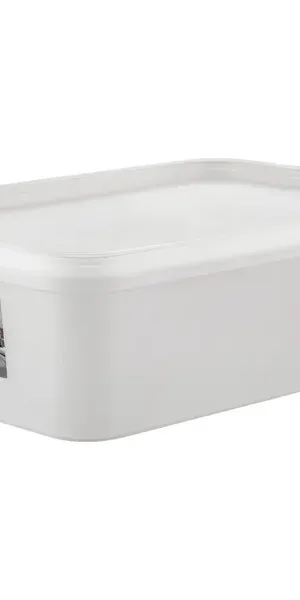 Ящик для хранения Trendy 45.2x29.8x14 см 14 л полипропилен белый