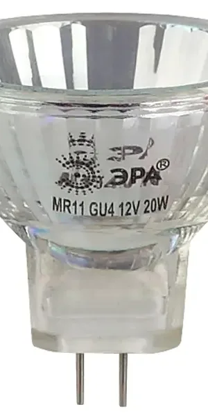 Лампа галогеновая Эра GU4-MR11-20W-12V-30CL GU4 12 В 20 Вт капсула 140 лм