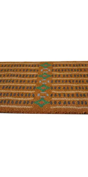 Коврик декоративный кокос Velcoc Kera Stripes 40x75 см