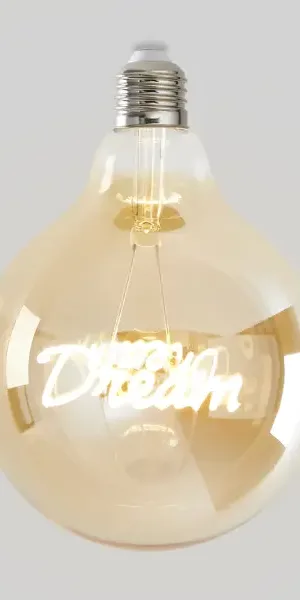 Лампа светодиодная Voltega Dream 8552 E27 230 В 4 Вт шар 320 лм теплый белый свет