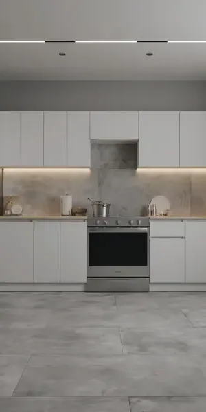 Фасад для кухонного шкафа 59.7x7.3 см Миус ЛДСП цвет белый