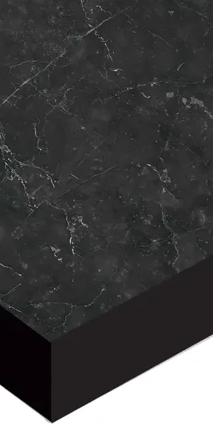 Столешница кухонная серии Даркстоун 120x60x1.9 см ДСП цвет черный