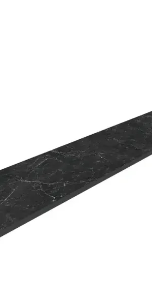Столешница кухонная серии Даркстоун 120x60x1.9 см ДСП цвет черный