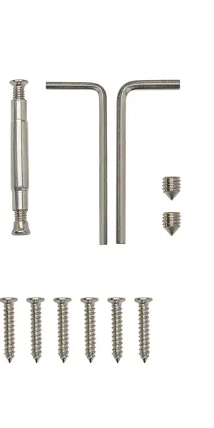 Дверные ручки Armex H-40151-A без запирания цвет никель