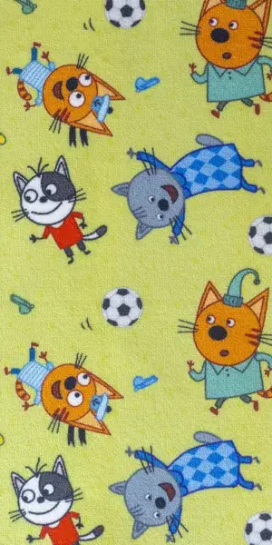 Ковровое покрытие Роял Тафт Three cats полиамид ширина 4 м 310_6700 цвет зеленый