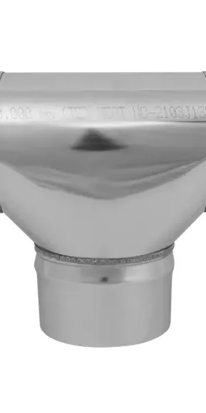 Тройник-К Corax 90° D115 мм 430/0.8 мм