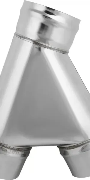 Тройник-К Corax 45° D115 мм 430/0.8 мм