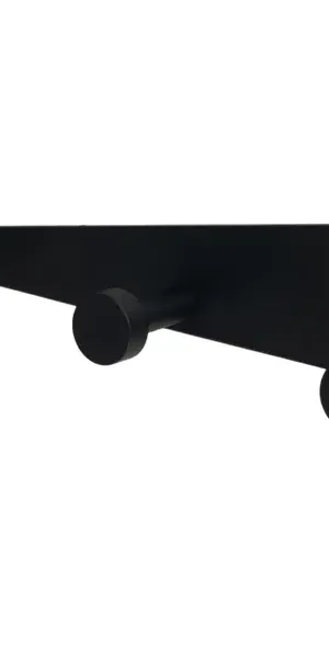 Вешалка Swensa Rapid SWR-9000-10, металл, 3 крючка, цвет черный