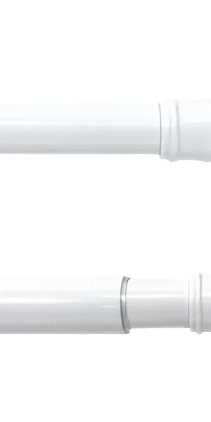 Карниз для ванной Bath Plus KK-007 телескопический 137-250 см цвет белый