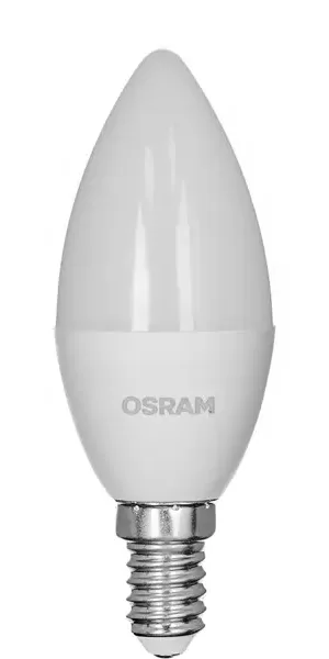 Лампа светодиодная Osram свеча 5Вт 470Лм E14 нейтральный белый свет