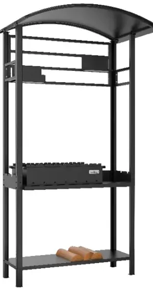 Мангал Grillux Стандарт 3 мм 210x114x71 см