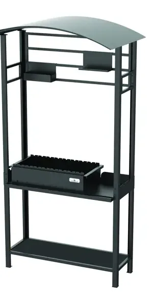 Мангал Grillux Стандарт 3 мм 210x114x71 см