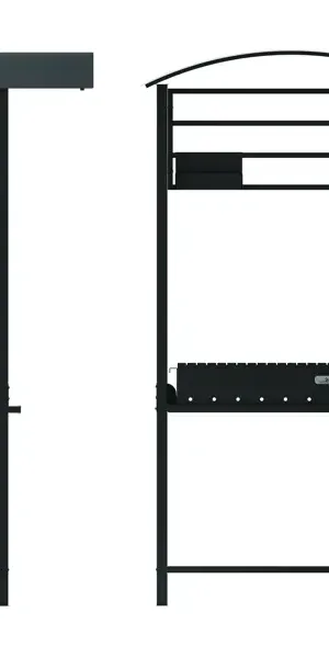 Мангал Grillux Стандарт 3 мм 210x114x71 см