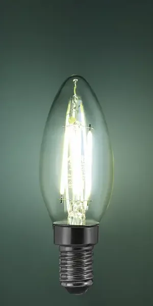 Лампа светодиодная Osram B E14 220/240 В 5 Вт свеча 600 лм холодный белый свет
