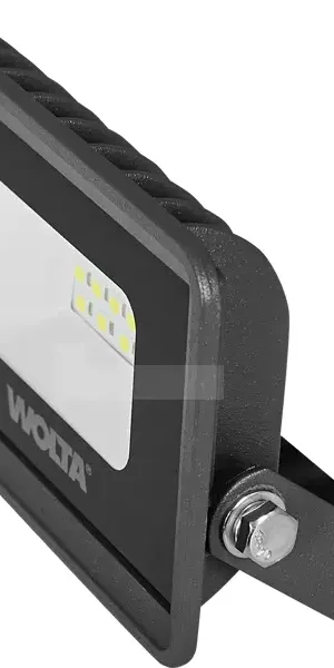 Прожектор светодиодный уличный Wolta WFL-10W/08 10 Вт 5700 К IP65 холодный белый свет