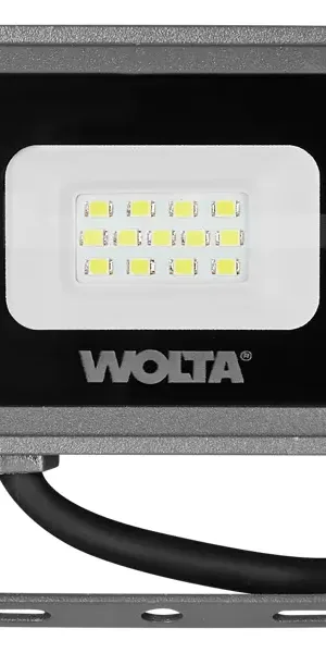 Прожектор светодиодный уличный Wolta WFL-10W/08 10 Вт 5700 К IP65 холодный белый свет