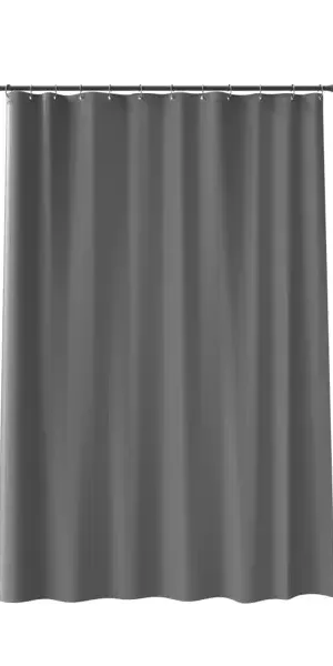 Штора для ванной Lemer Ofenhorn 180x200 см полиэстер цвет серый