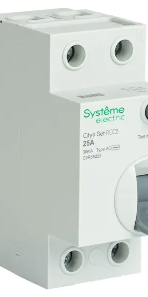 УЗО Systeme Electric City9 Set 2P 25 А 30мА 6кА AC C9R36225