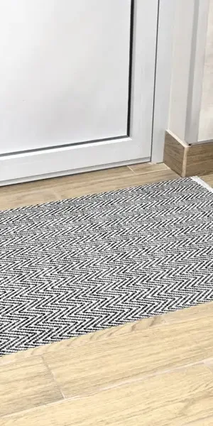 Коврик декоративный Ctim Агра IC-14435 80x150 см цвет черный