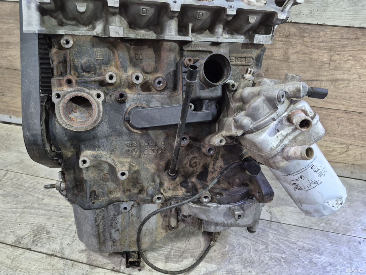 Двигатель 1.8T APU Volkswagen Passat B5 — фото 4