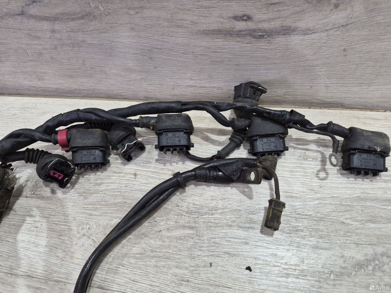 Проводка двигателя Volkswagen Passat B5 1.8t APU — фото 3