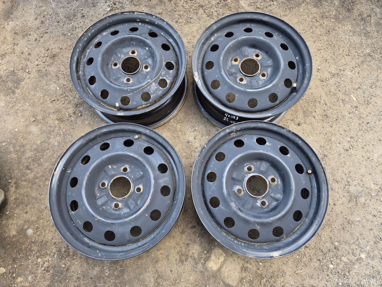 Штампованные диски Nissan 6×R15 4×114.3