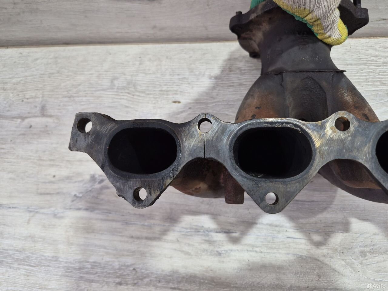 Выпускной коллектор Hyundai Sonata EF 2.0 G4JP — фото 8