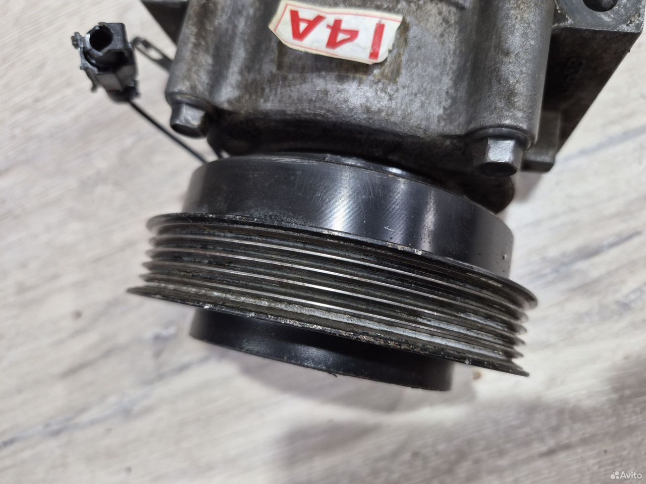 Компрессор кондиционера Hyundai Sonata EF 2.0 G4JP — фото 8