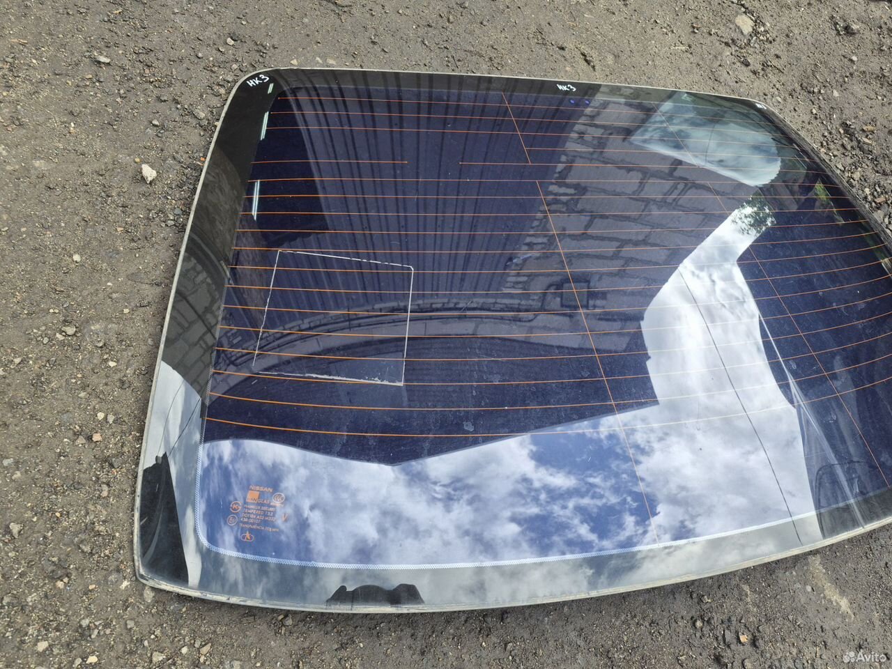 Стекло заднее Nissan Almera Classic — фото 2