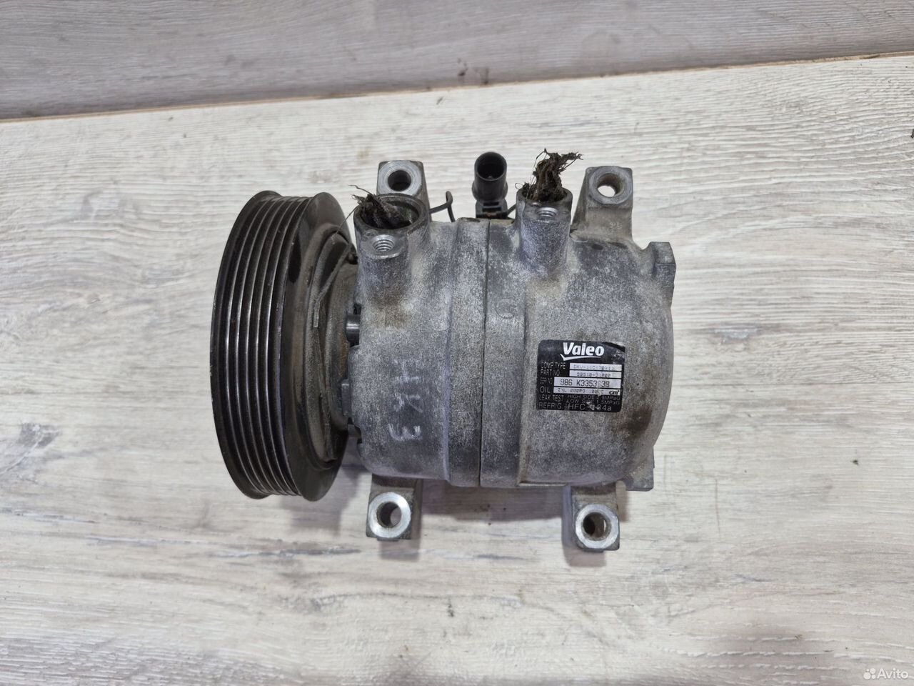 Компрессор кондиционера Nissan Almera Classic — фото 4