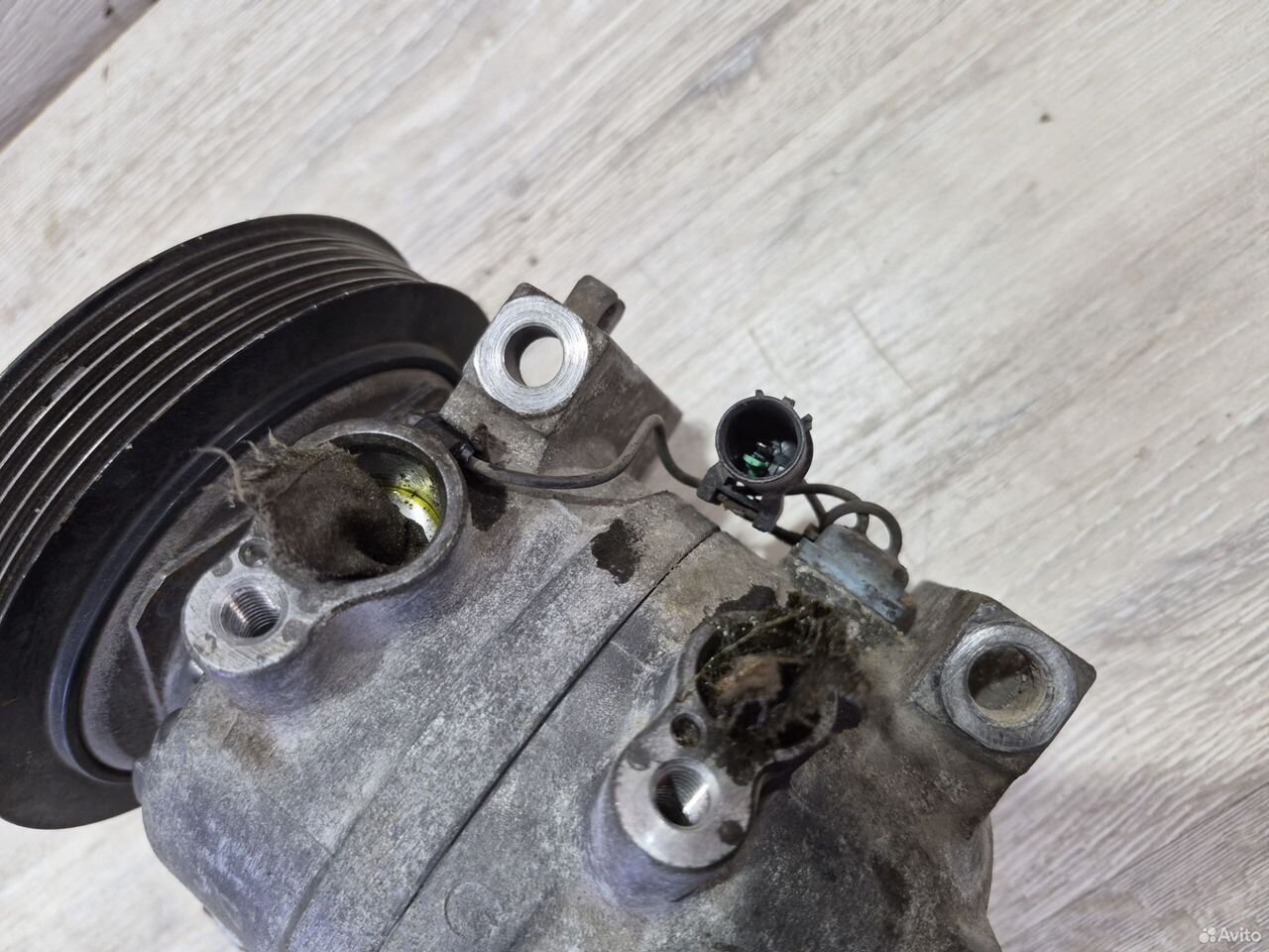 Компрессор кондиционера Nissan Almera Classic — фото 9