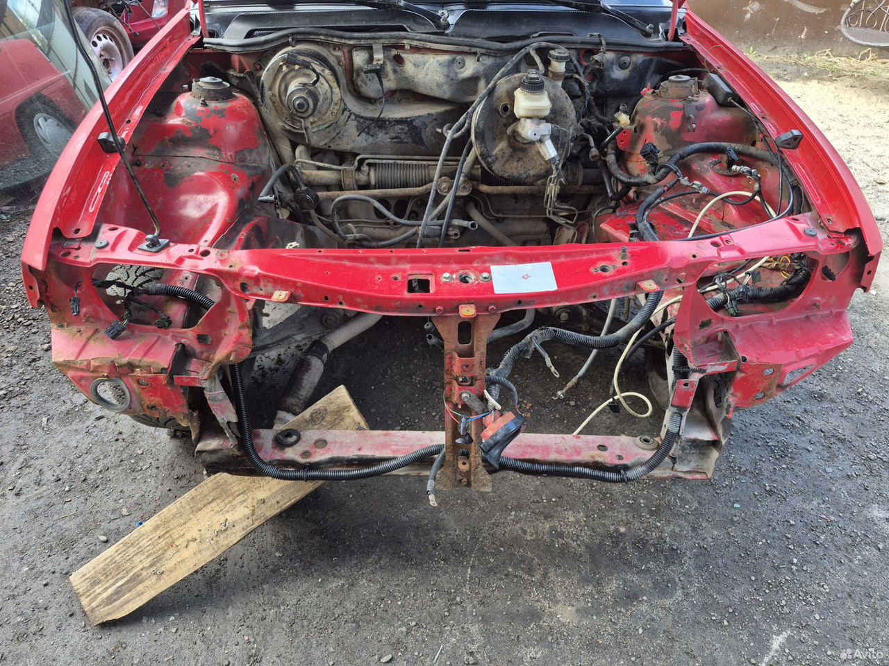 Передняя панель Daewoo Nexia N150 с дефектом