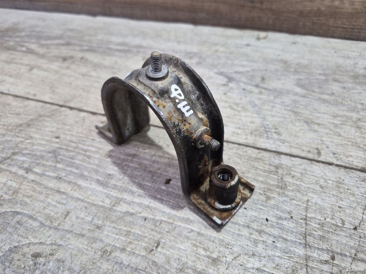 Скоба рулевой рейки Volkswagen Sharan 7M 2000-2008 — фото 4