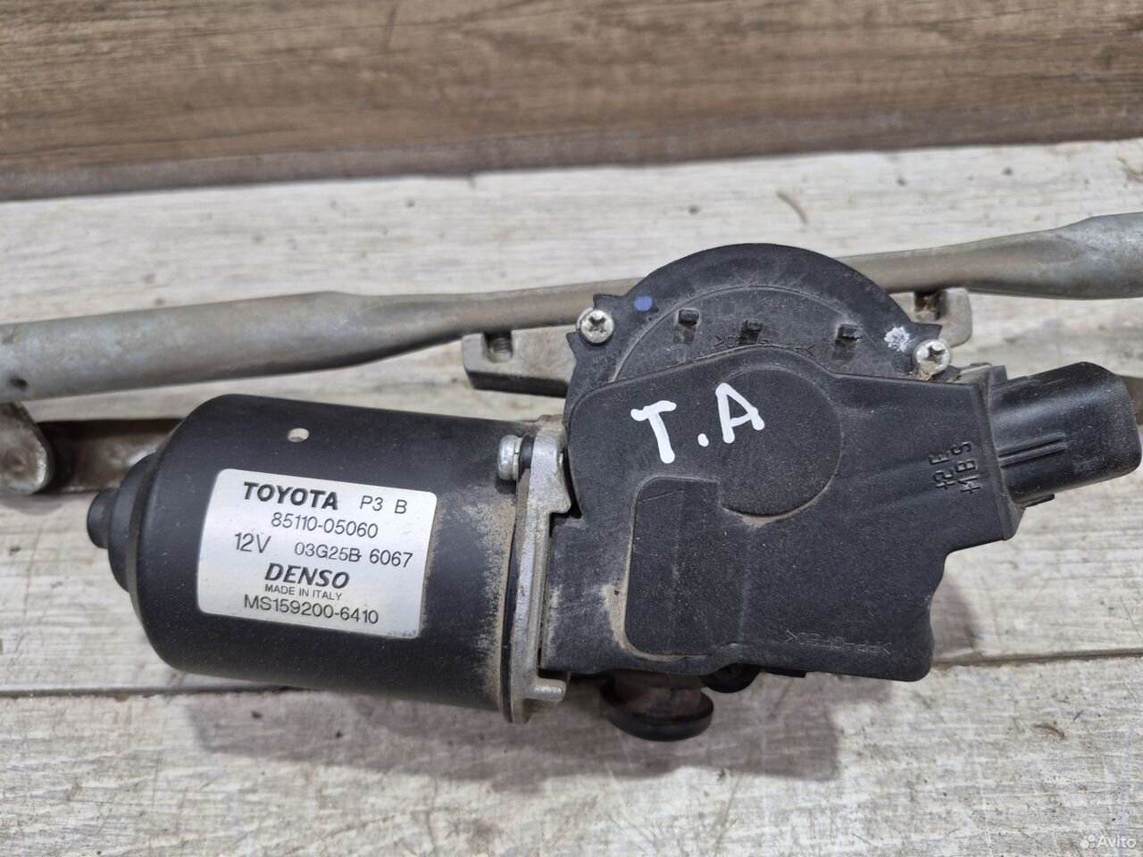 Трапеция дворников Toyota Avensis T250 — фото 6
