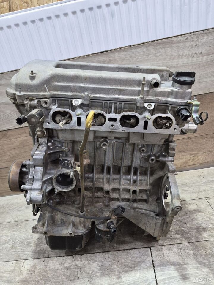 Двигатель Toyota Avensis 2 T250 1.8 1ZZ-FE — фото 2