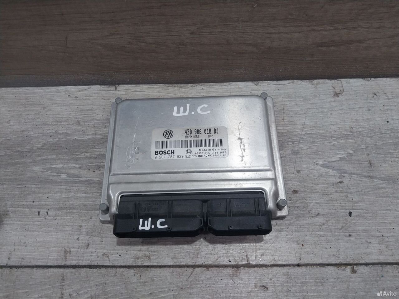 Блок эбу Volkswagen Passat B5 1.8T 4B0906018DJ
