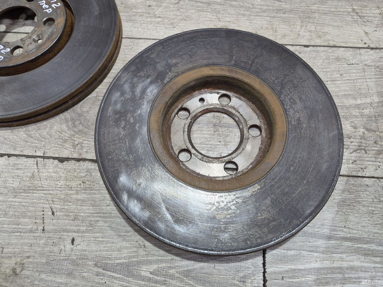 Диски тормозные Volkswagen Polo 5 — фото 4