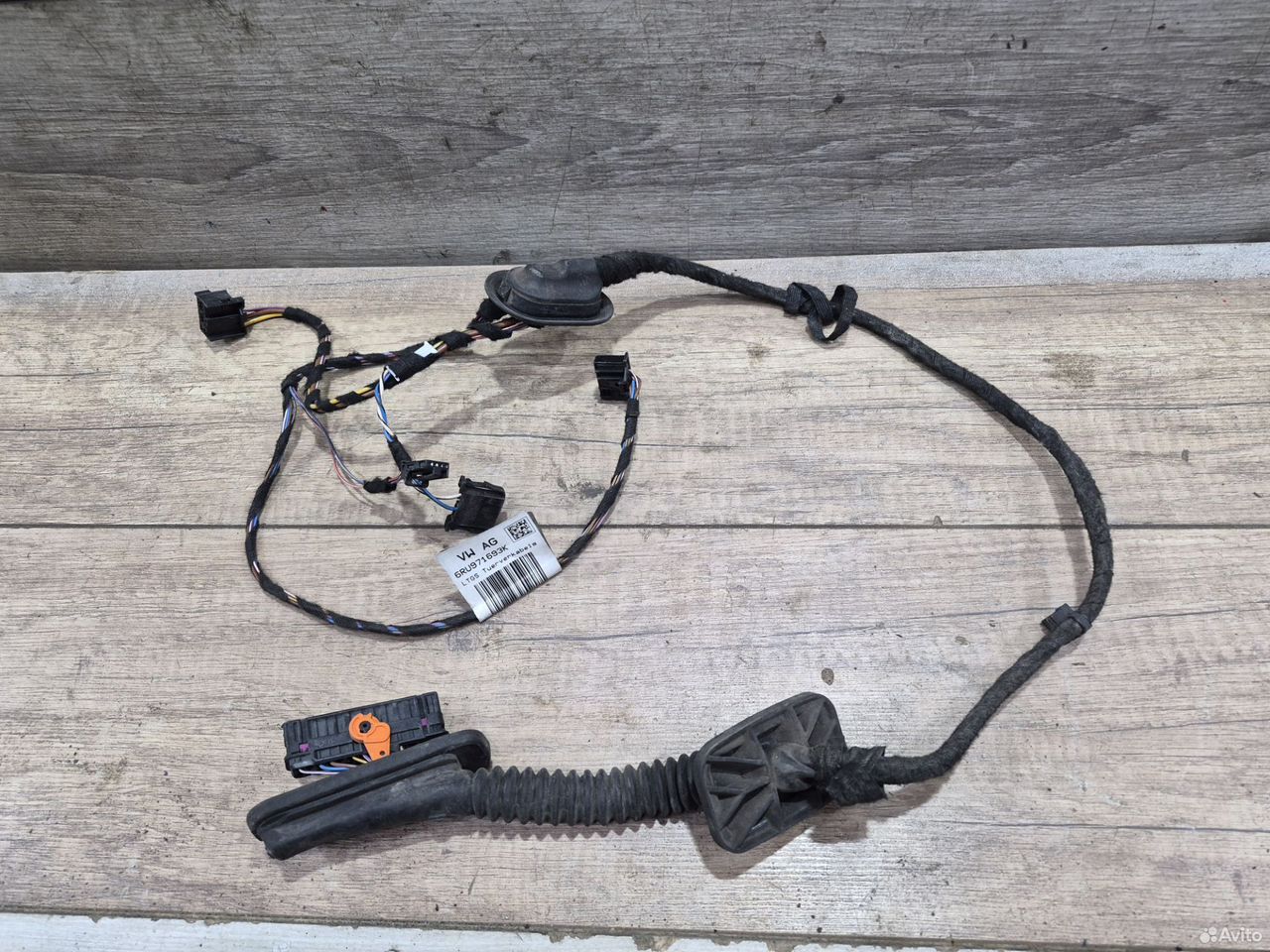 Проводка двери задняя левая VW Polo 5 6RU971693K