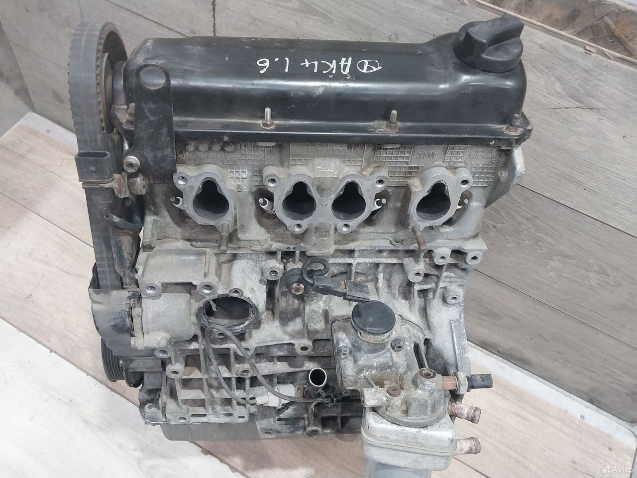 Двигатель Skoda Volkswagen 1.6 AKL — фото 2