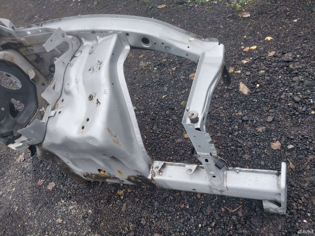 Четверть передняя левая Audi Q7 4L лонжерон левый — фото 4
