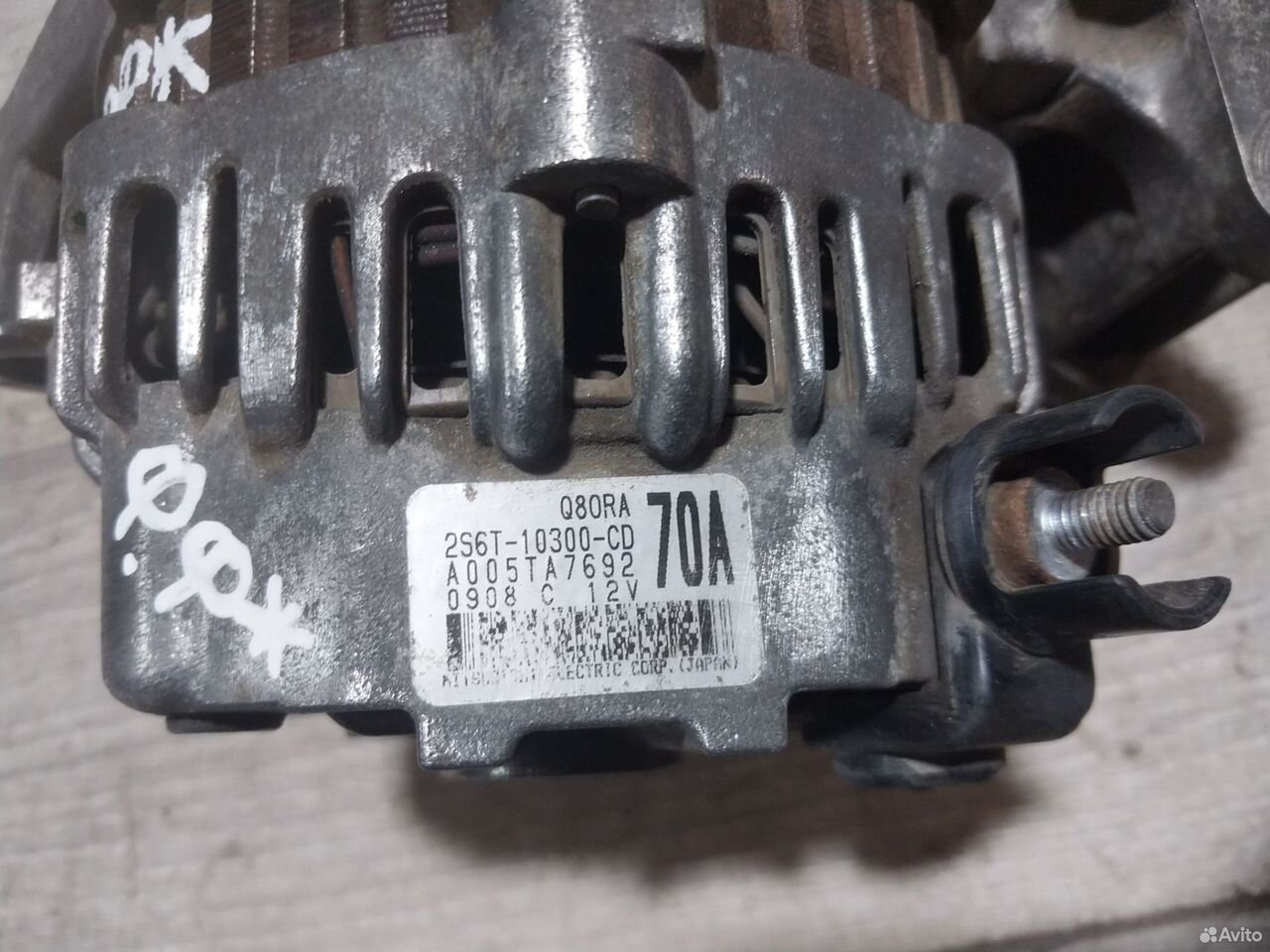 Генератор Ford Fusion 1.4 2S6T-10300-CD — фото 10